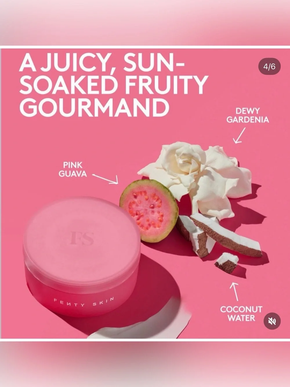 *Limited Edition*Fenty Beauty Guava Body Butta 7.6 oz new without packaging